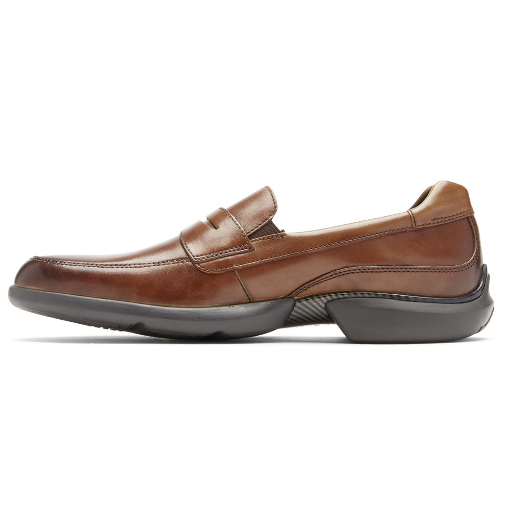 Mocassins Rockport Homem Marrom - Total Motion Advance Penny - 94107TVKO